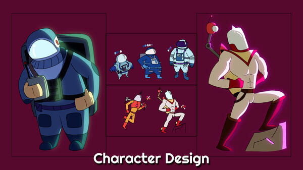 Character exploration for Maniacs In The Void